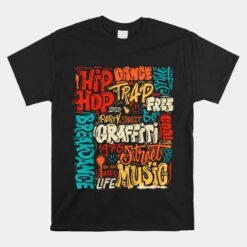 50th Anniversary Of Hip Hop Graffiti Cassette Unisex T-Shirt