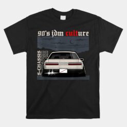 90s Jdm Culture S13 Car Graphic Unisex T-Shirt