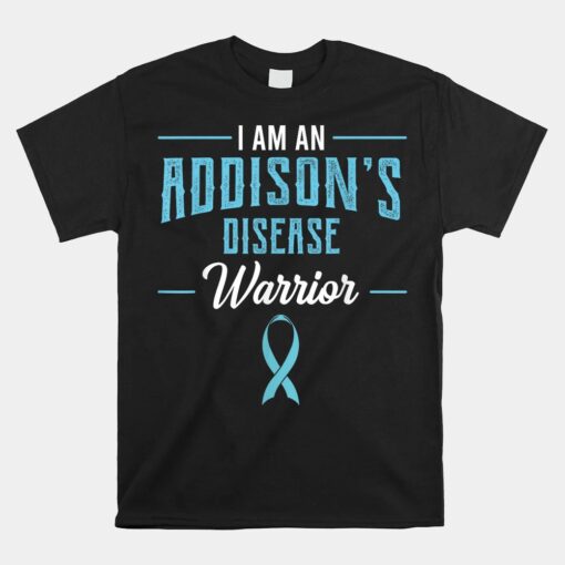 Addison's Disease Warrior Hypocortisolism Endocrine Disorder Unisex T-Shirt