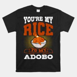 Adobo Chicken Pinoy Rice Cuisine Philippine Flag Unisex T-Shirt