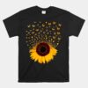 Adorable Butterfly Sunflower Unisex T-Shirt