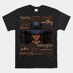 African Black History African American Ladies Juneteenth Unisex T-Shirt