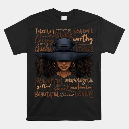 African Black History African American Ladies Juneteenth Unisex T-Shirt