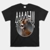 Ahhh Screaming Goat Unisex T-Shirt