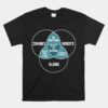 Aliens Robots Zombies Venn Diagram Unisex T-Shirt