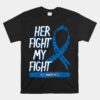 Als Awareness Ribbon Lou Gehrig's Disease Blue Mnd Unisex T-Shirt