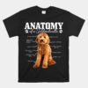 Anatomy Of A Goldendoodle Funny Cute Dog Doodle Mom Dad Unisex T-Shirt