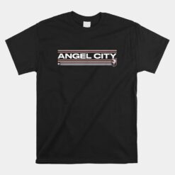 Angel City Fc Stripes Nwsl Soccer Unisex T-Shirt