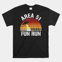 Area 51 Fun Run Unisex T-Shirt I Aliens Ufo Roswell Alien Unisex T-Shirt