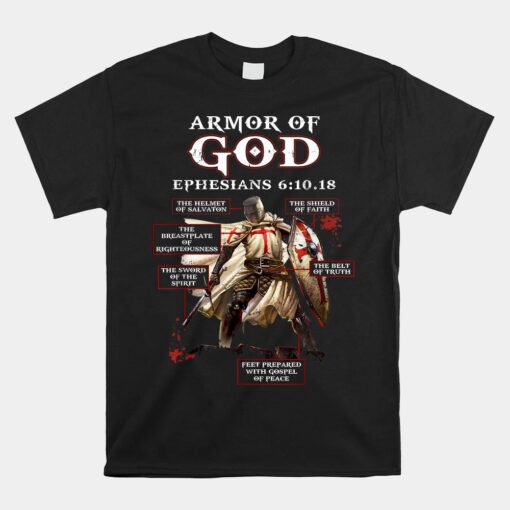 Armor Of God Knight Templar Unisex T-Shirt