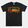 Autumn Family Thankful Grateful Blessed For Family Unisex T-Shirt