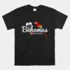 Bahamas Nassau Parrot Tropical Plants Vintage Bahamas Unisex T-Shirt