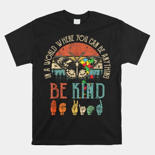 Be Kind Kindness Unisex T-Shirt For Women Autism Awareness Unisex T-Shirt