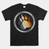 Bear Paw In Colors Of Bear Community Gay Pride Bear Unisex T-Shirt