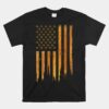 Beekeeping American Flag Honeycomb Honey Bees Unisex T-Shirt