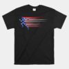 Best USA American Flag Track And Field Unisex T-Shirt