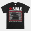 Bible Emergency Numbers - Funny Christian Bible And Jesus Unisex T-Shirt