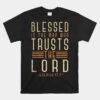 Bible Verse Christian God Savior Devotee Unisex T-Shirt