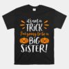 Big Sister Halloween Pregnancy Announcement Unisex T-Shirt