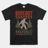 Bigfoot Grandpa Unisex T-Shirt Regular Grampy Sasquatch Camping Unisex T-Shirt