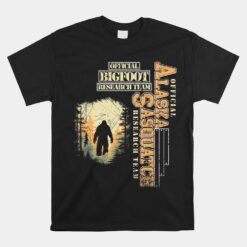 Bigfoot Research Team For Alaska Sasquatch Believer Unisex T-Shirt