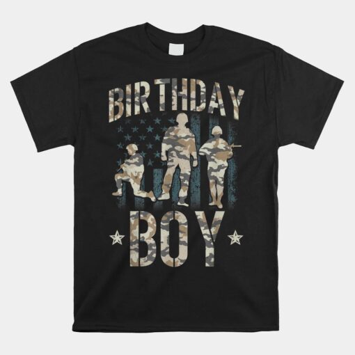 Birthday Army Party Army Decorations Unisex T-Shirt