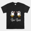 Boo Bees Couples Halloween Unisex T-Shirt Wine Drinking Unisex T-Shirt