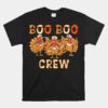 Boo Boo Crew Nurse Thanksgiving Matching Turkey Nurse Unisex T-Shirt