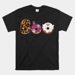 Boo Donuts Ghost Funny Halloween Donut Unisex T-Shirt