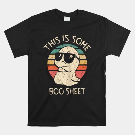 Boo Ghost Sunset This Is Some Boo Sheet Unisex T-Shirt