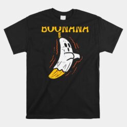 Boonana Cute Ghost Banana Halloween Unisex T-Shirt