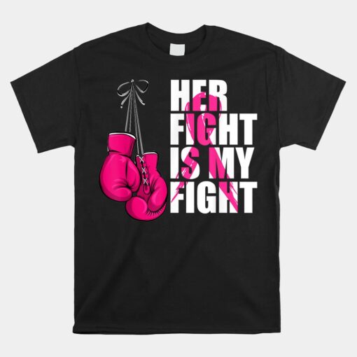 Breast Cancer Awareness Husband Support Squad Unisex T-Shirt