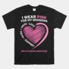 Breast Cancer Unisex T-Shirts Grandma Unisex T-Shirt