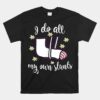 Broken Arm Stunts Girl Signable Unisex T-Shirt