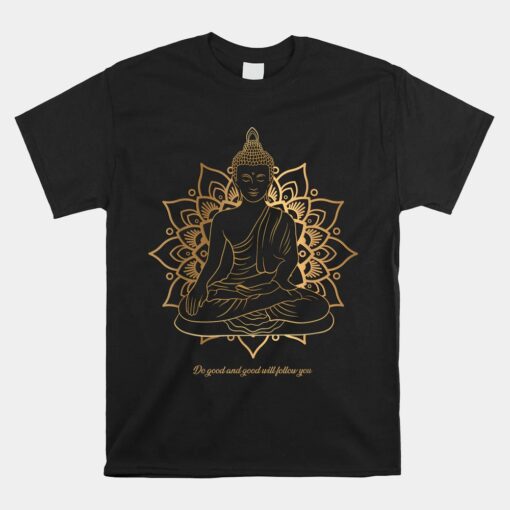 Buddha Mandala Buddhist Mindfulness Buddhism Spiritual Unisex T-Shirt