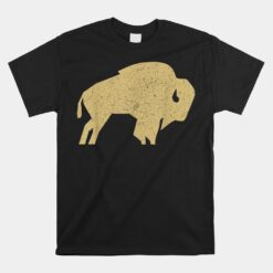 Buffalo Colorado Co Silhouette Unisex T-Shirt