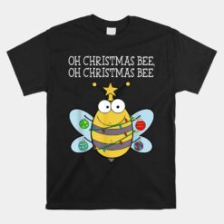 Bumble Bee Santa Christmas Unisex T-Shirt