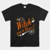 Bunco Halloween Witch Way To Bunco Unisex T-Shirt