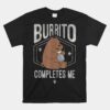 CN We Bare Bears Grizzly Burrito Completes Me Unisex T-Shirt