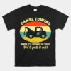 Camel Towing  Funny Halloween Unisex T-Shirt