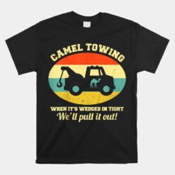 Camel Towing  Funny Halloween Unisex T-Shirt