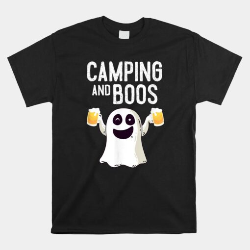 Camping And Boos Camping Halloween Unisex T-Shirt