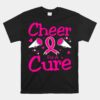 Cheerleading Tee Cheer Breast Cancer Unisex T-Shirt