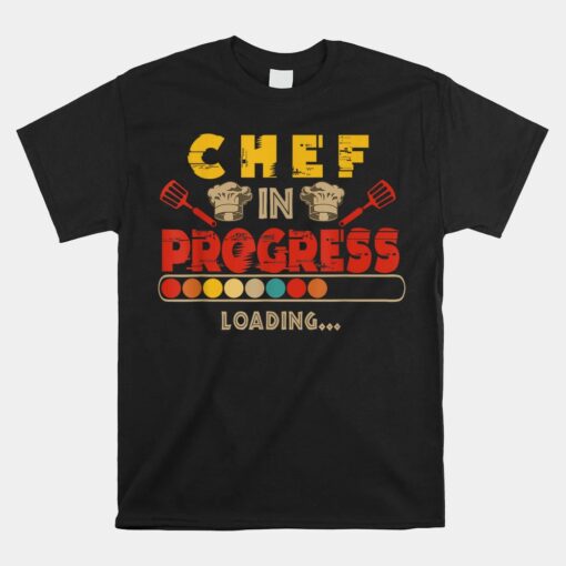 Chef In Progress Loading Unisex T-Shirt