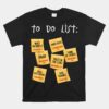 Christian To Do List Christian Planner Unisex T-Shirt