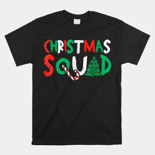 Christmas Squad Family Group Matching Unisex T-Shirt