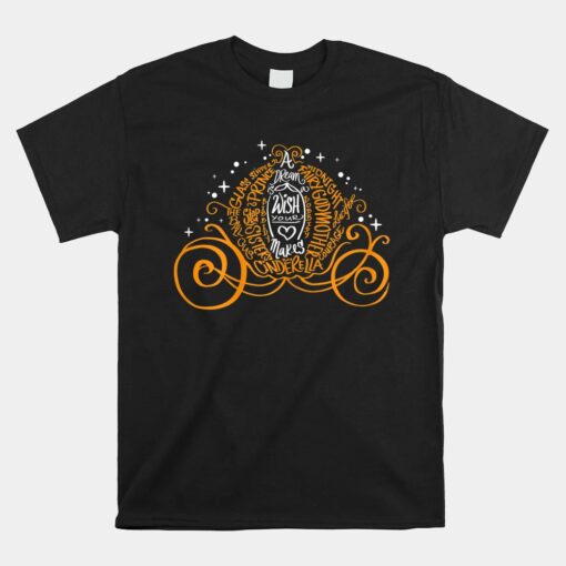 Cinderella Halloween Pumpkin Coach Unisex T-Shirt