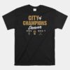 City Of Champions Denver Basketball Football And Hockey Unisex T-Shirt