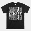 Class Of 2024 Senior Cheer Cheerleader Cheerleading Unisex T-Shirt