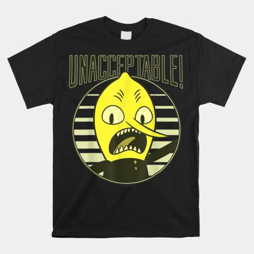 Cn Adventure Time Lemongrab Unacceptable Unisex T-Shirt